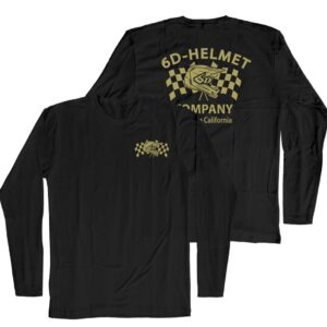 6D Helmet Company T-Shirt, Black