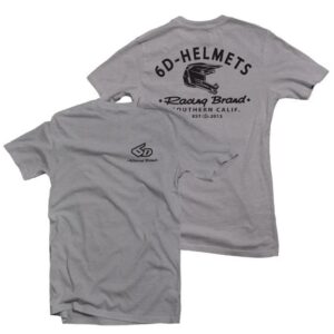 6D Racing Brand T-Shirt, Grey