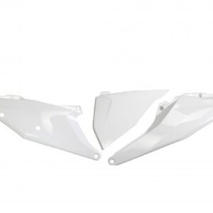 UFO Sidenummerplader/Airbox Hvid KTM
