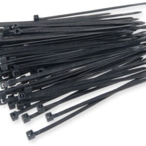 Kabelstrips 2,5x100mm Sort - 100stk.