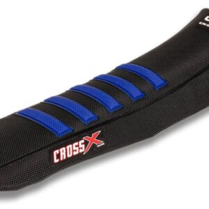 CrossX Seat Cover UGS Black w/Blue Stripes