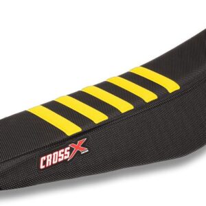 CrossX Seat Cover UGS Black w/Yellow Stripes