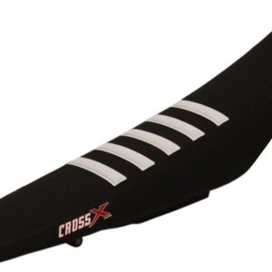 CrossX Seat Cover UGS Black w/White Stripes