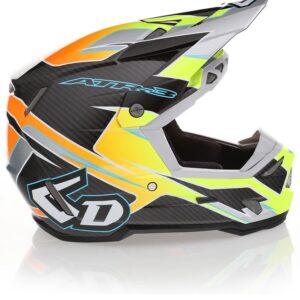 6D ATR-3Y Reflex Youth Helmet, Gloss Yellow