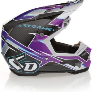 6D ATR-3Y Reflex Youth Helmet, Gloss Purple