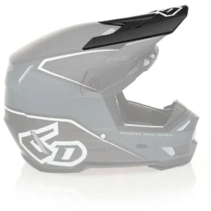 6D ATR-3 Zone Visor, Matte White