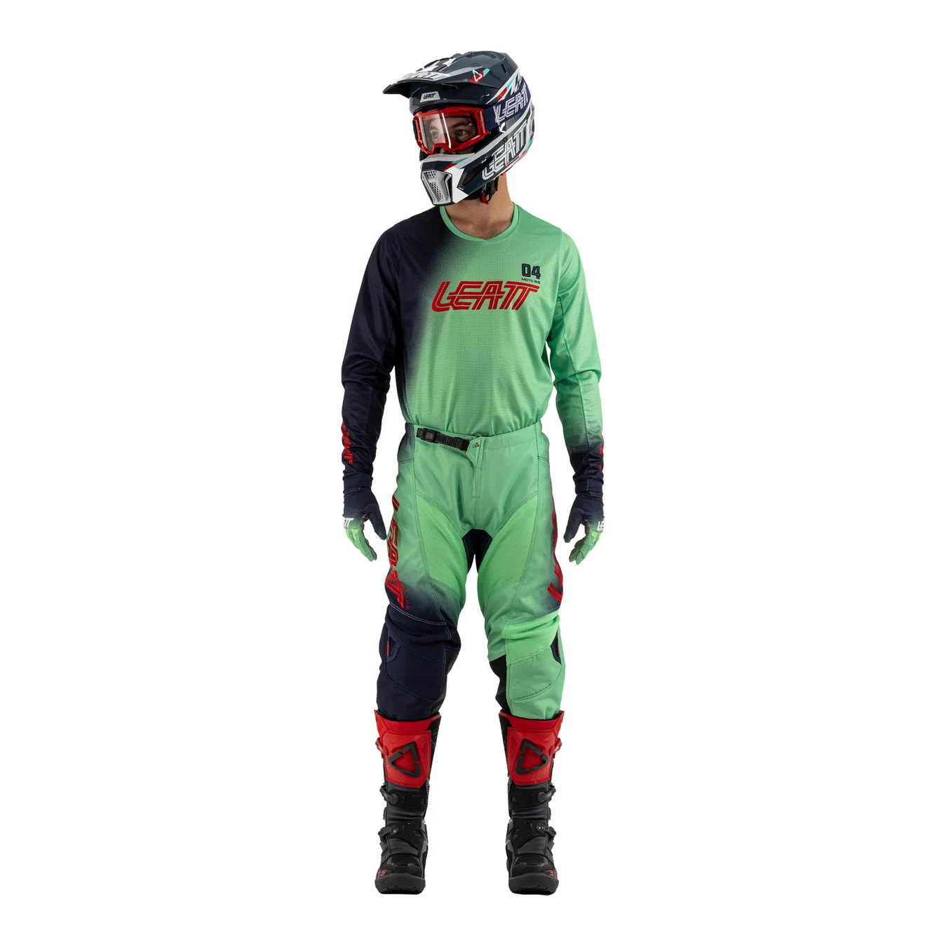 Leatt 2025 3.5 Ride Kit - Matcha - Billede 2
