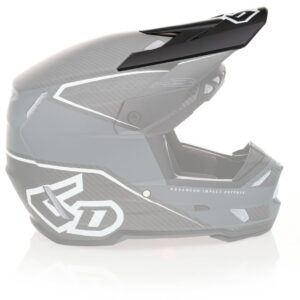 6D ATR-3 Zone Visor, Matte White