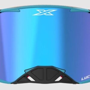 EKS Lucid Goggle, Teal/Black, Blue Mirror Lens