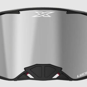 EKS Lucid Goggle, Black, Silver Mirror Lens