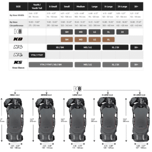 Pod K4 2.0 Knee Brace Pair, Youth - Camo - Thumbnail Image 5